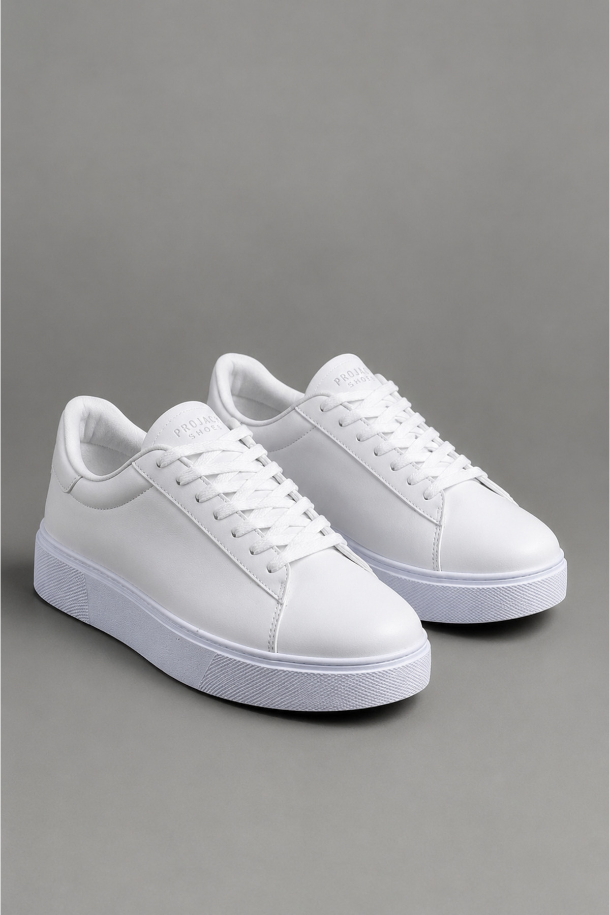 PRO JACK Beyaz Siyah Günlük Erkek Sneaker Ayakkabı - 0412