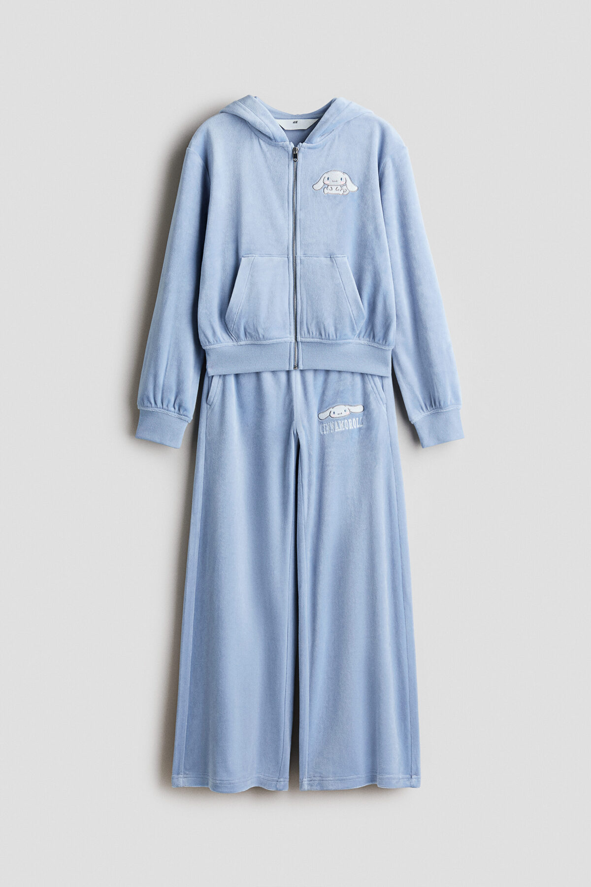 ست مخمل دو تکه با جزئیات طرح اچ اند ام سویشرت H&M