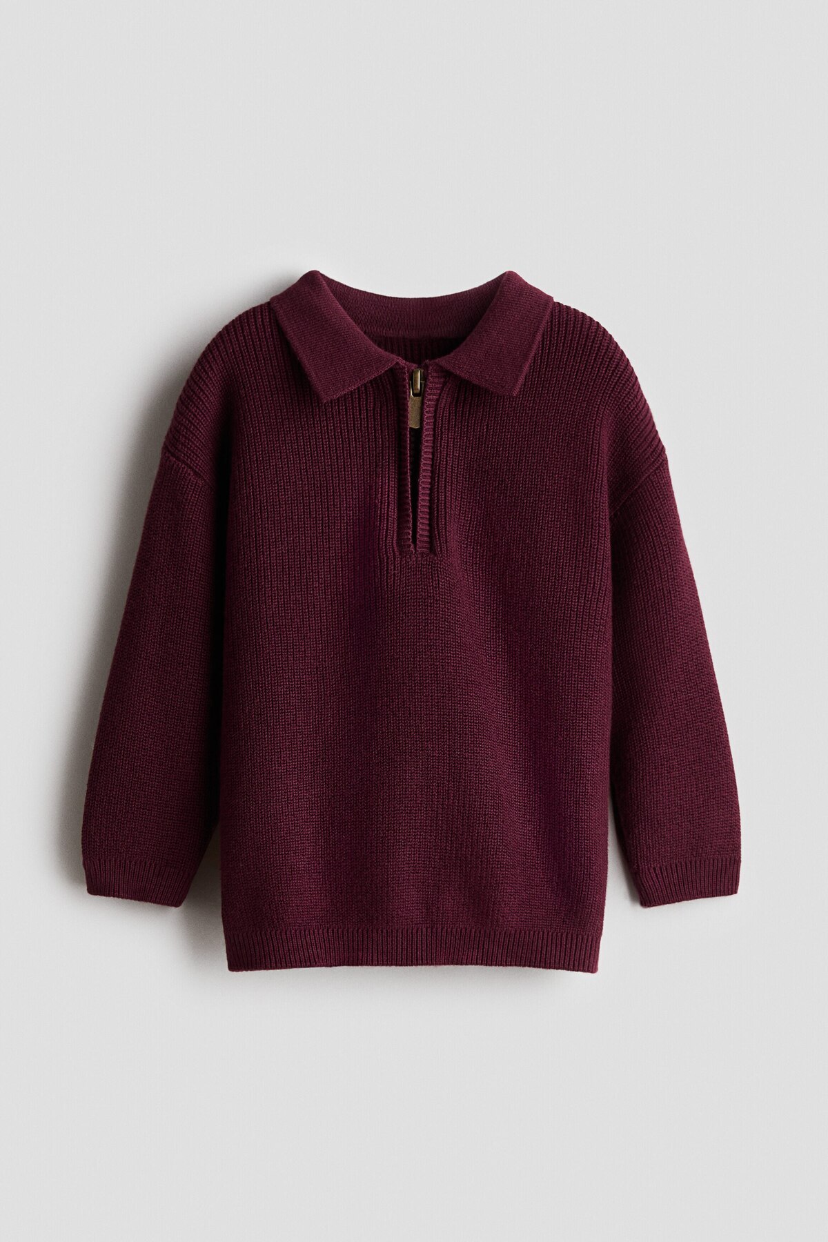 ژاکت پولو بافتنی نخی اچ اند ام سویشرت H&M