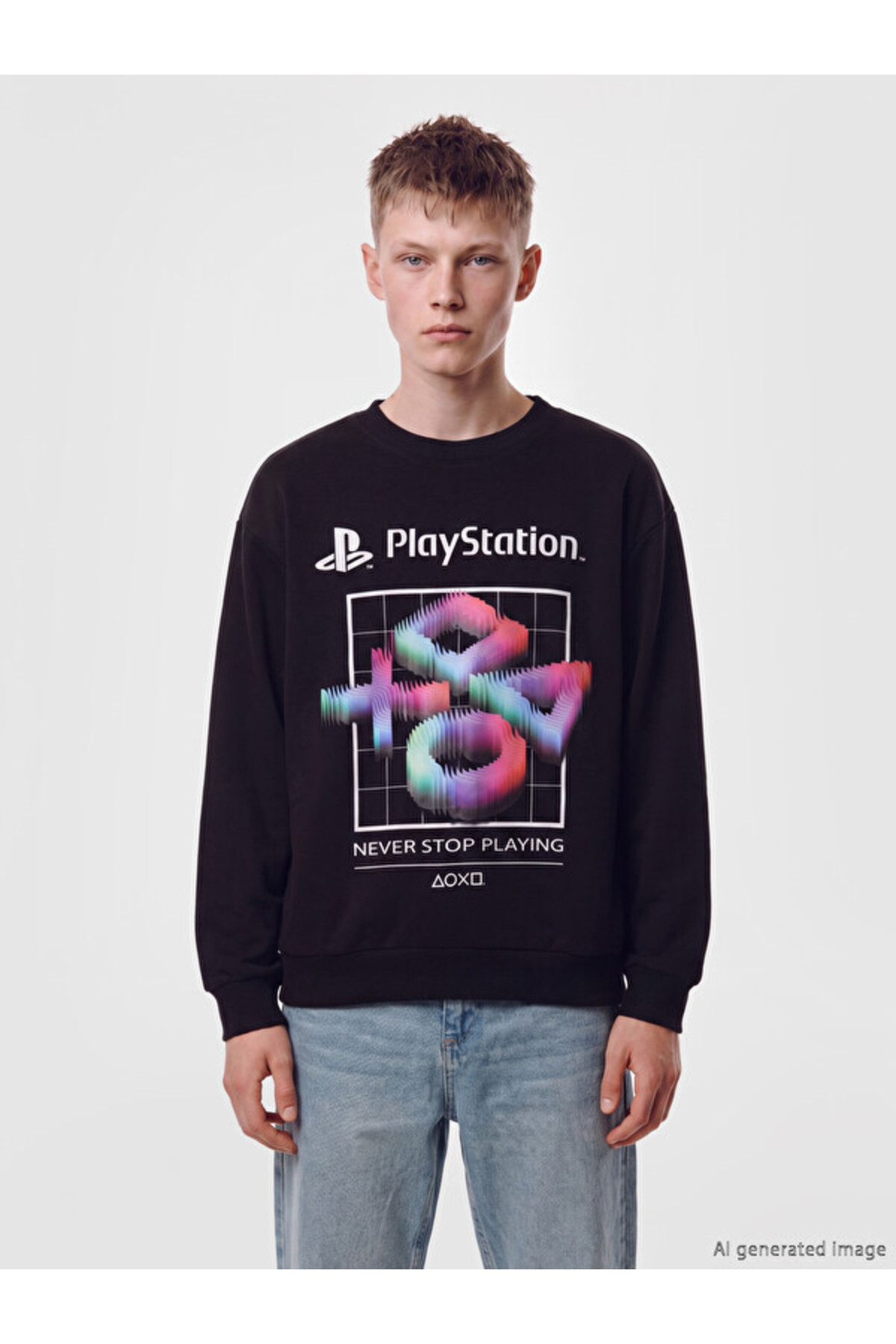 LC Waikiki Zero Roba Collar Playstation Licensed Boys' Sweatshirt from Uzg Store for Style Enthusiasts