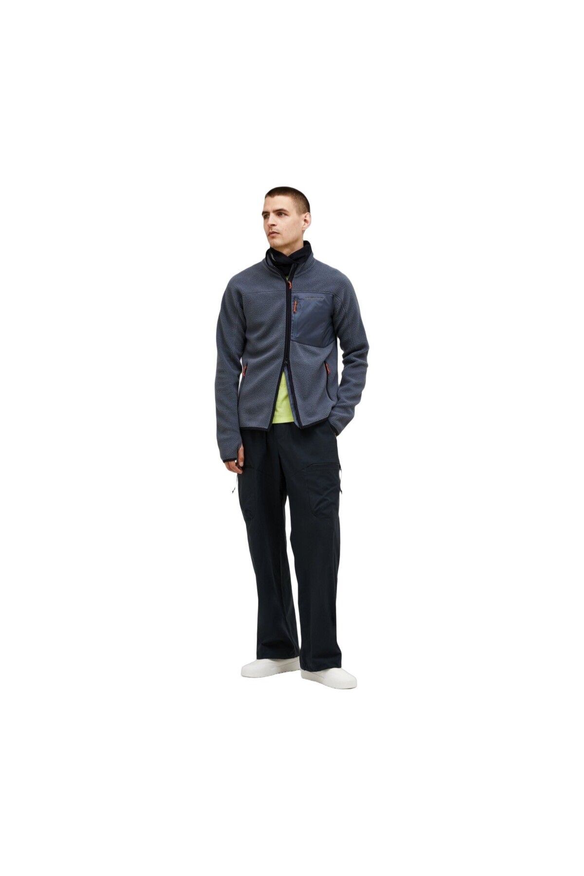 Peak Performance Pile Zip Erkek Gri Fleece ERKEK FLEECE G80293090