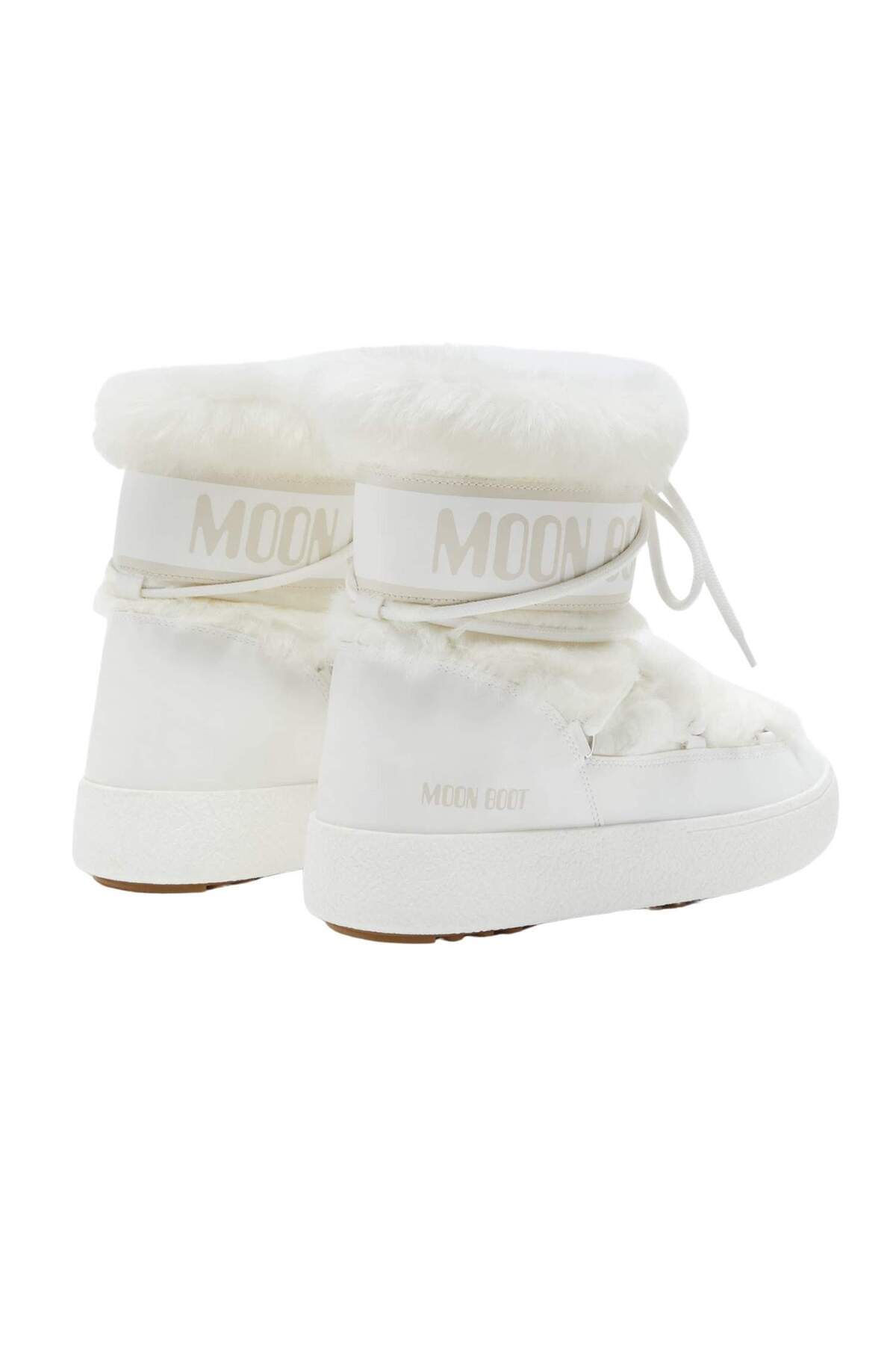 MOON BOOT Mb Ltrack Faux Fur Waterproof Kadın Beyaz Kar Botu KADIN KAR BOTU 80D2450130 görsel 4