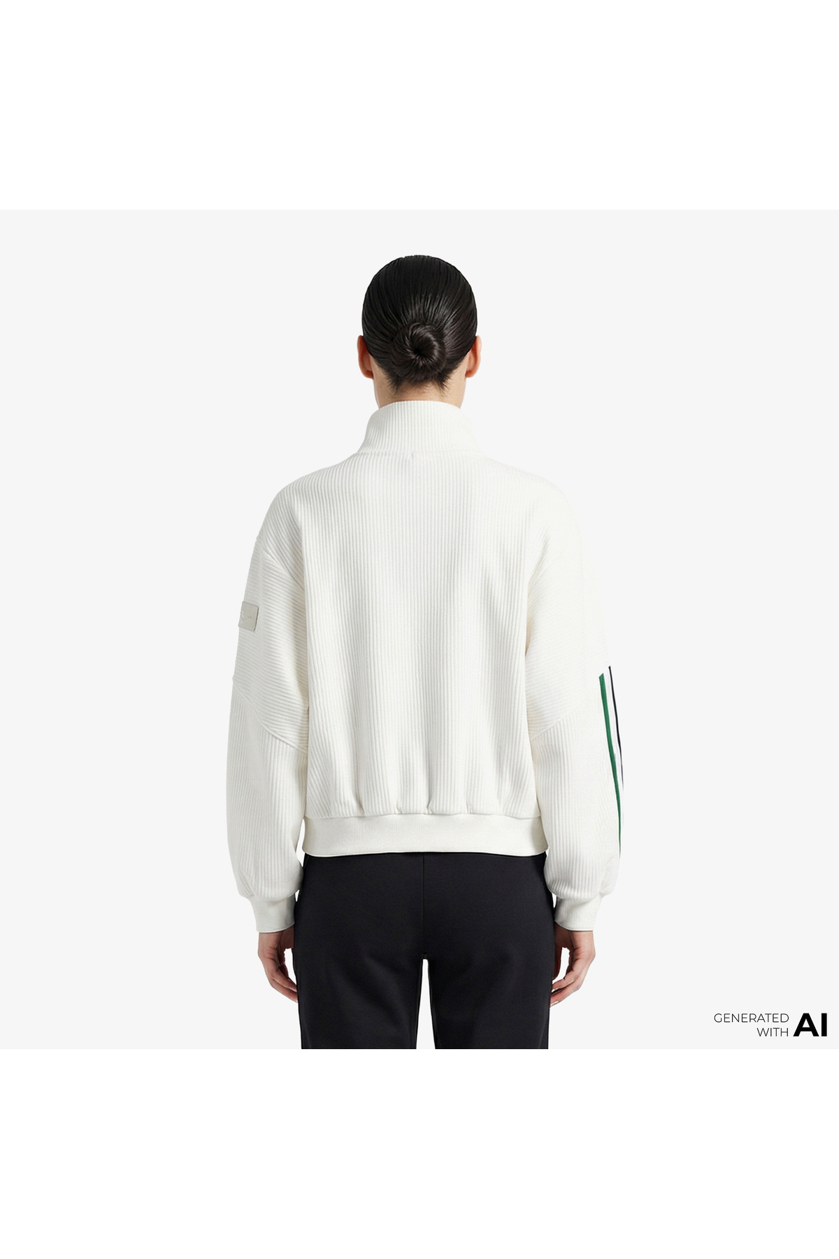 Anta Fearless Trip Kadın Krem Sweatshirt görsel 2