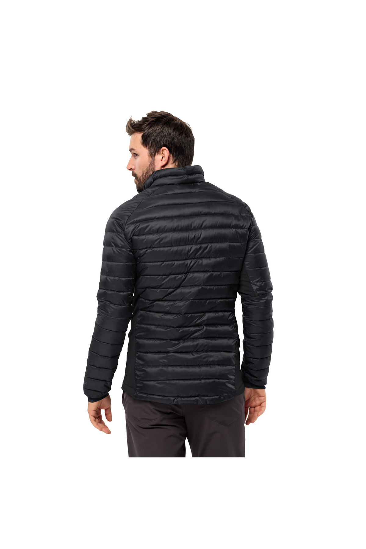 Jack Wolfskin Routeburn Pro Ins Erkek Siyah Outdoor Ceketi ERKEK OUTDOOR CEKETİ görsel 6