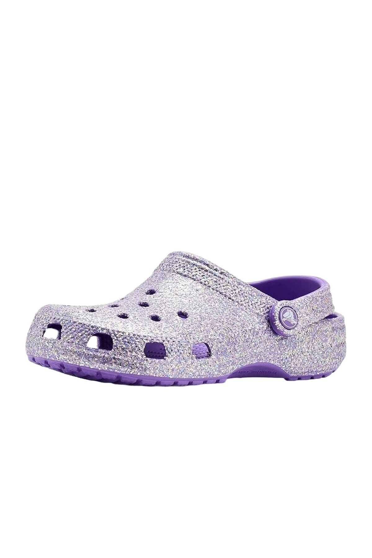 کفش راحتی دخترانه کلاسیک فانتزی گلیتری مدل 212561 رنگ بنفش