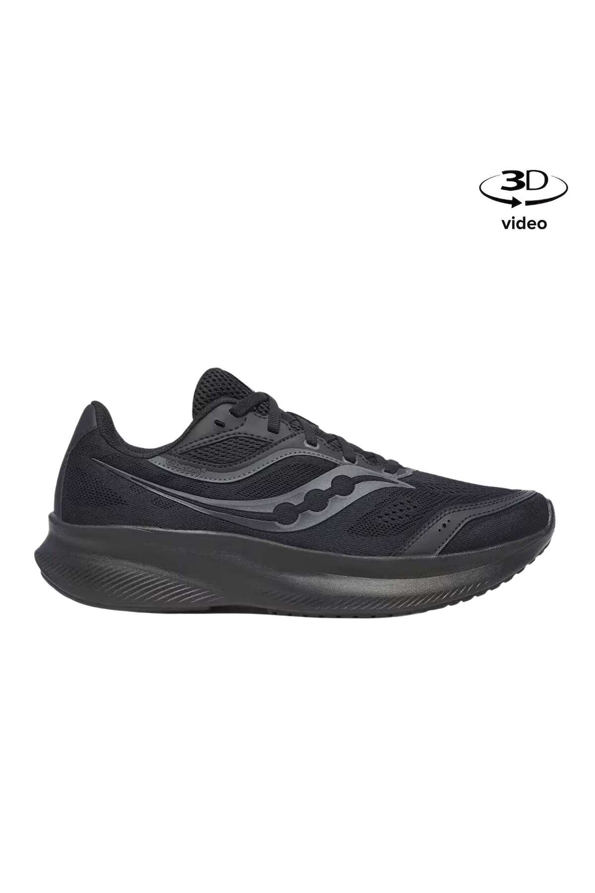 SAUCONY Cohesion 18 Erkek Siyah Yol Koşusu Ayakkabısı ERKEK YOL KOŞUSU AYAKKABISI S21034-211