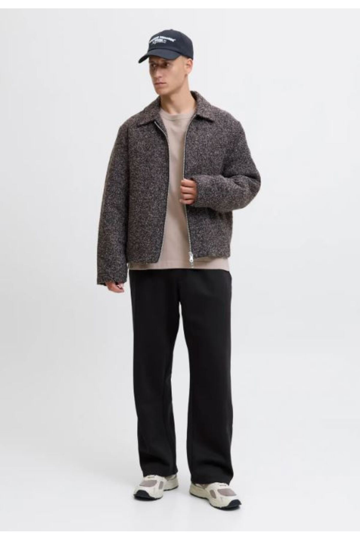 شلوار ورزشی مردانه JPSTBILL BRADLEY مشکی - 12290607 جک اند جونز شلوار گرمکن ورزشی Jack & Jones