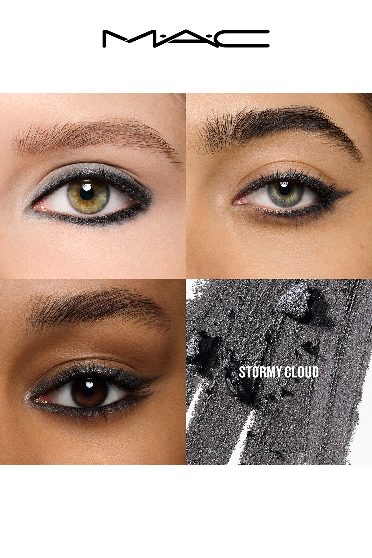 M·A·C Kajal Excess Longwear Smoky Eye Liner Uzun Süre Kalıcı Dumanlı Kajal Göz Kalemi - Storm Cloud — مشکی 147380 — تصویر 2 از 5