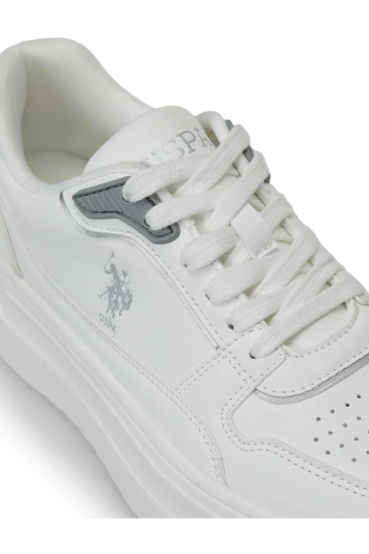 U.S. Polo Assn. Caroline 6Pr Yüksek Tabanlı Kadın Günlük Sneaker Ayakkabı görsel 7