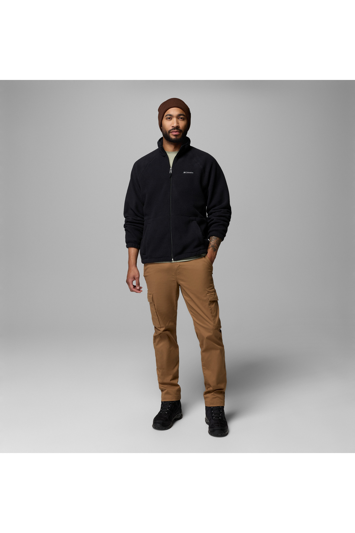 Columbia Timber Crest MTR Tam Fermuarlı Erkek Polar Üst görsel 7