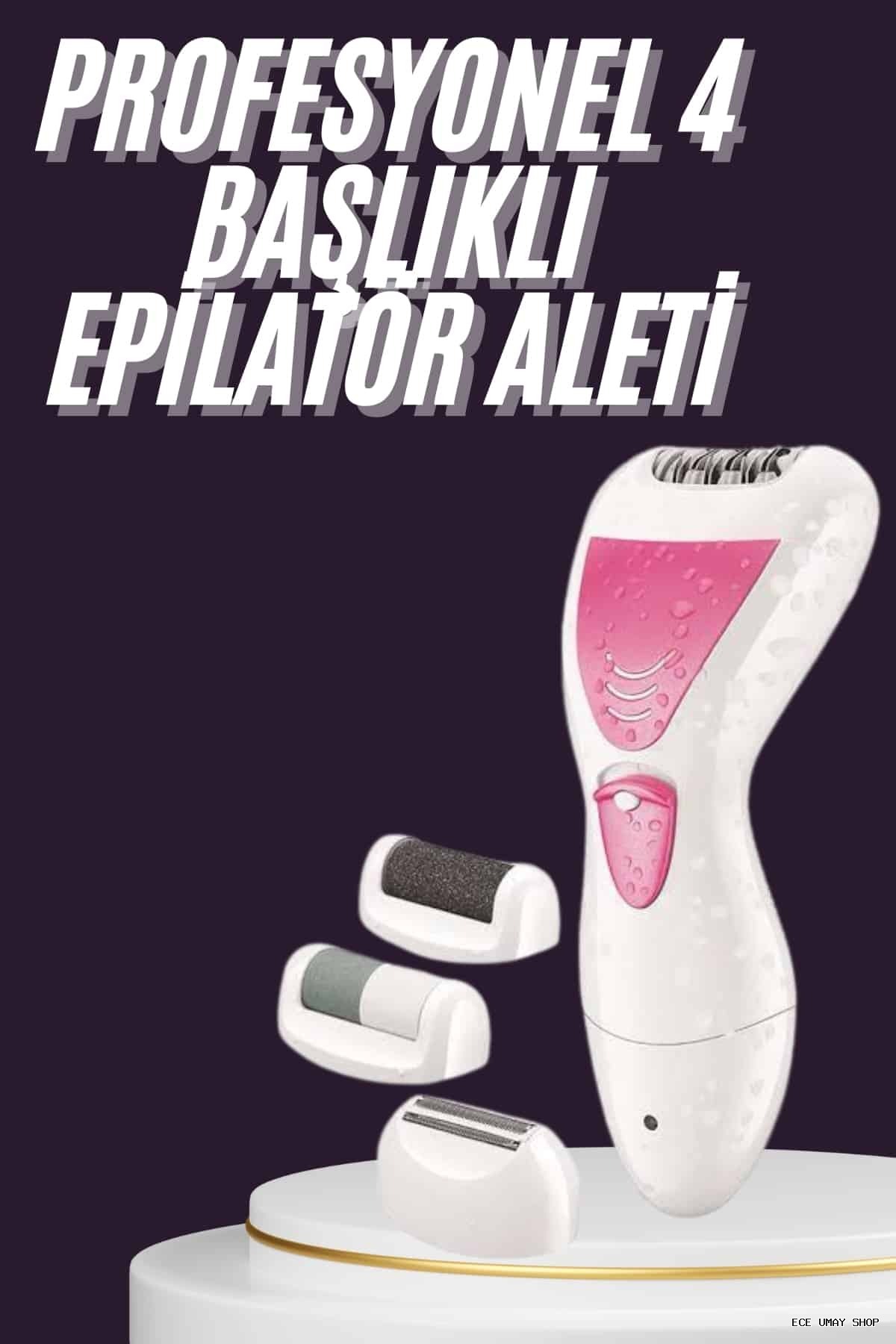 MYCESHOP 4 Başlıklı Öncesi Kısaltma Epilasyon Aleti Epilatör (170257) Çok Amaçlı — MYCESHOP6000121448720885 — تصویر 5 از 5