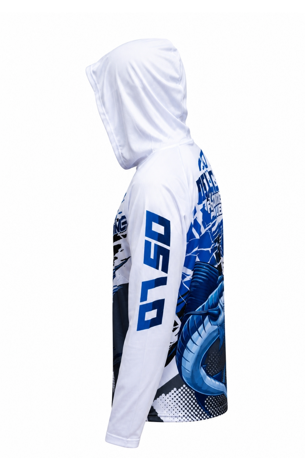 Oslo Balıkçı T-Shirt Kapüşonlu Sword Fish görsel 4