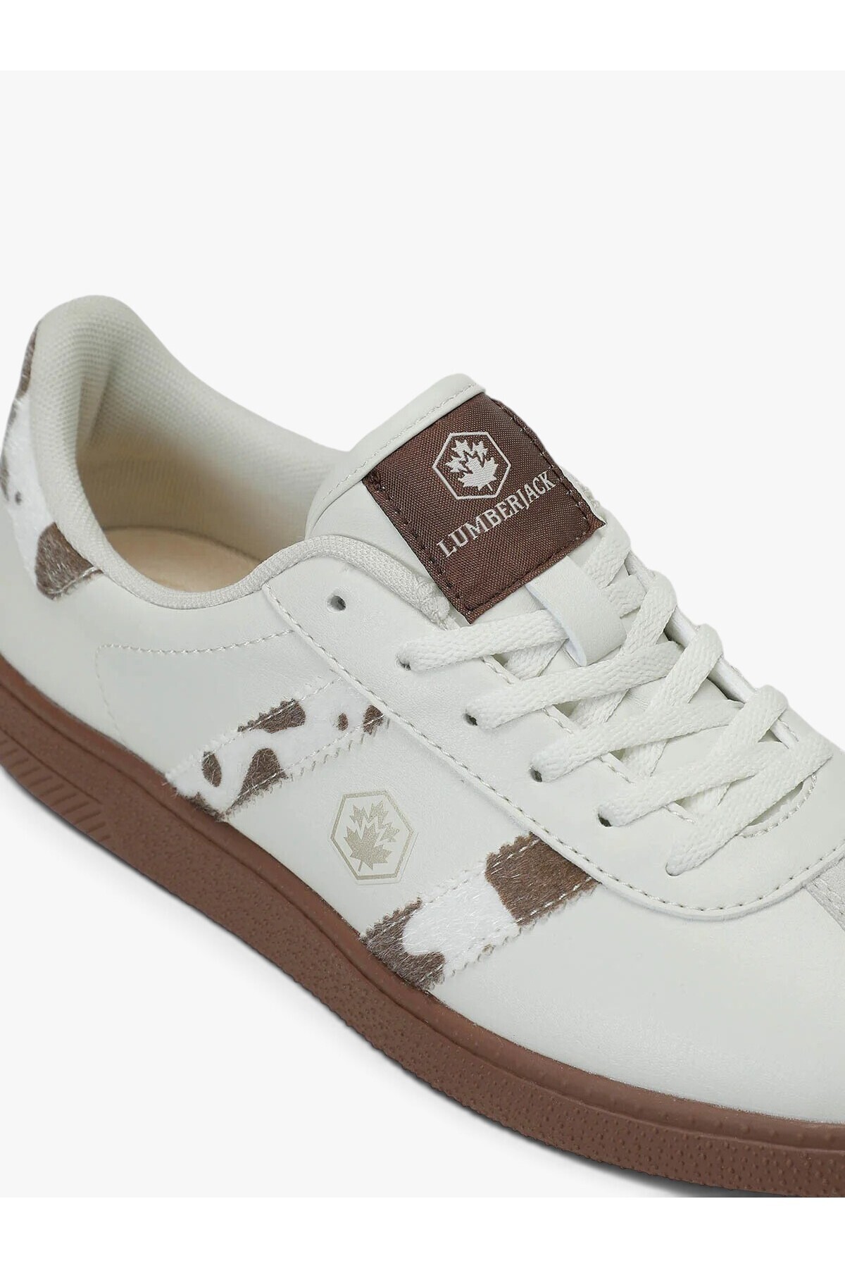 lumberjack 6W FROSTY PU WMN 6PR BEYAZ,A KAHVE Kadın Beyaz Spor Ayakkabı - 102695319 görsel 6