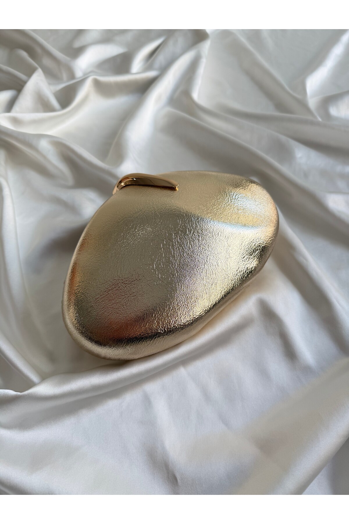 Mia Collection Muscat Abiye Çanta , Düğün Çantası , Nişan Çantası Gold görsel 2