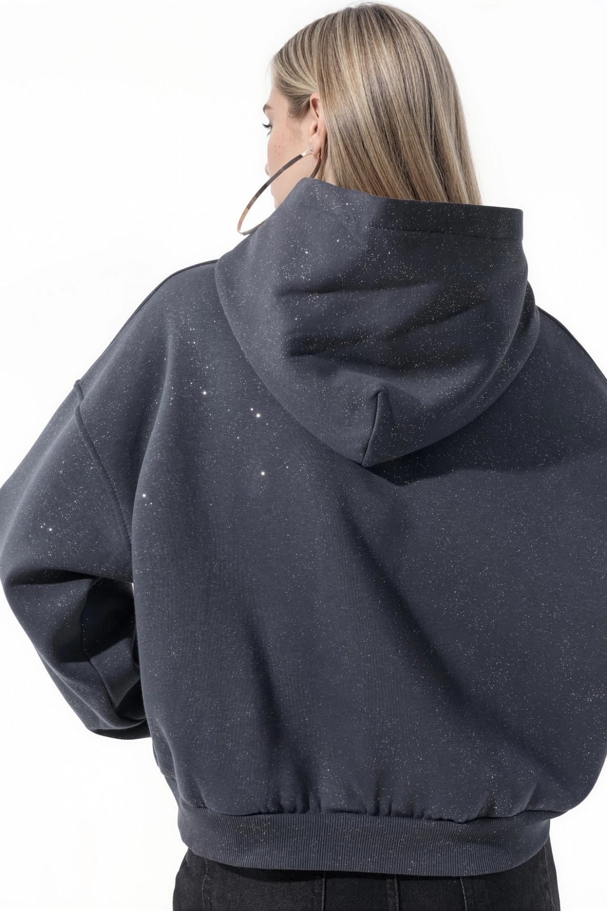 Hiccup BUSEM Kadın Pamuk Karışımlı Sweatshirt görsel 3