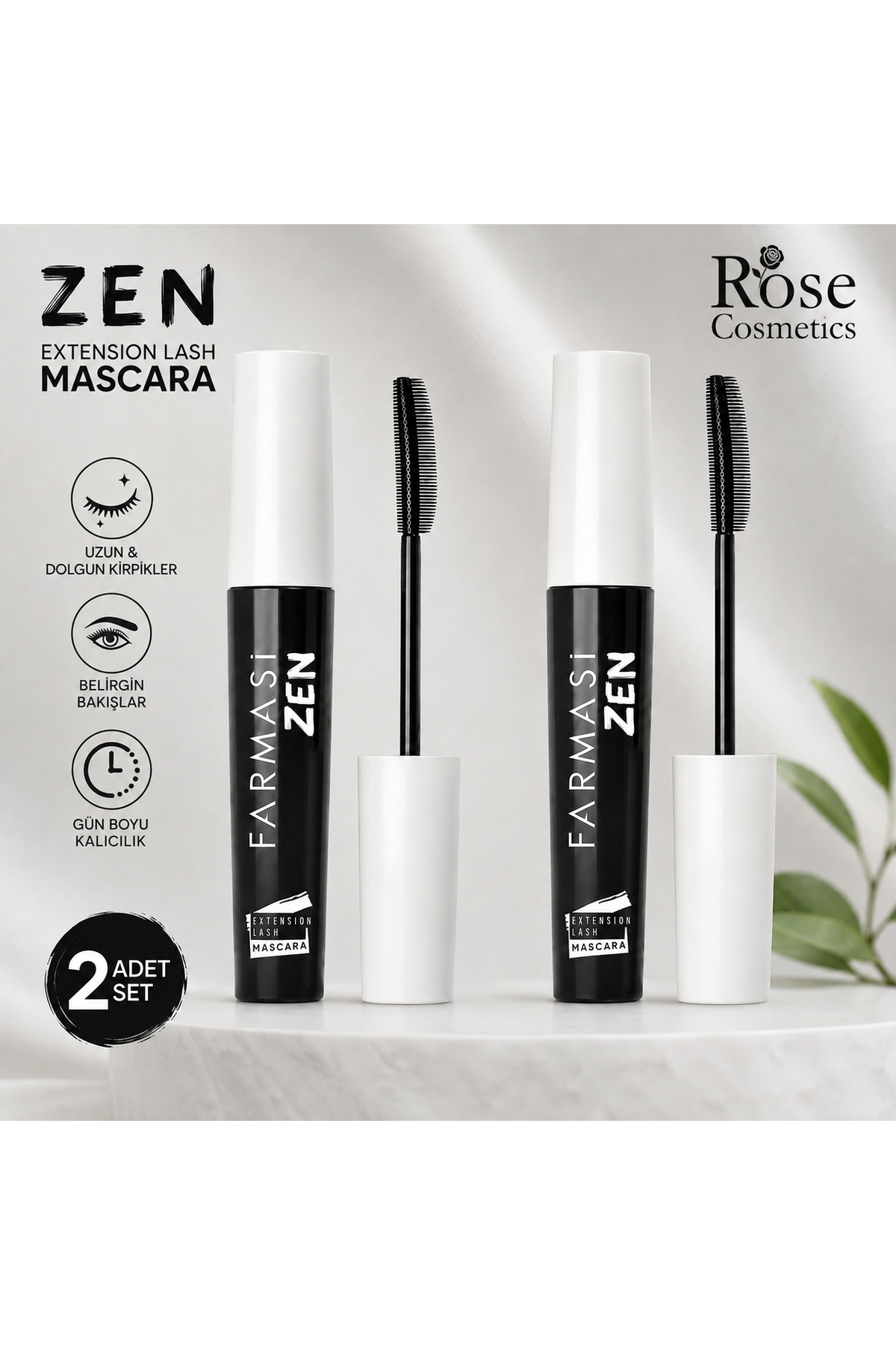 Farmasi Rose Cosmetıcs Maskara Set