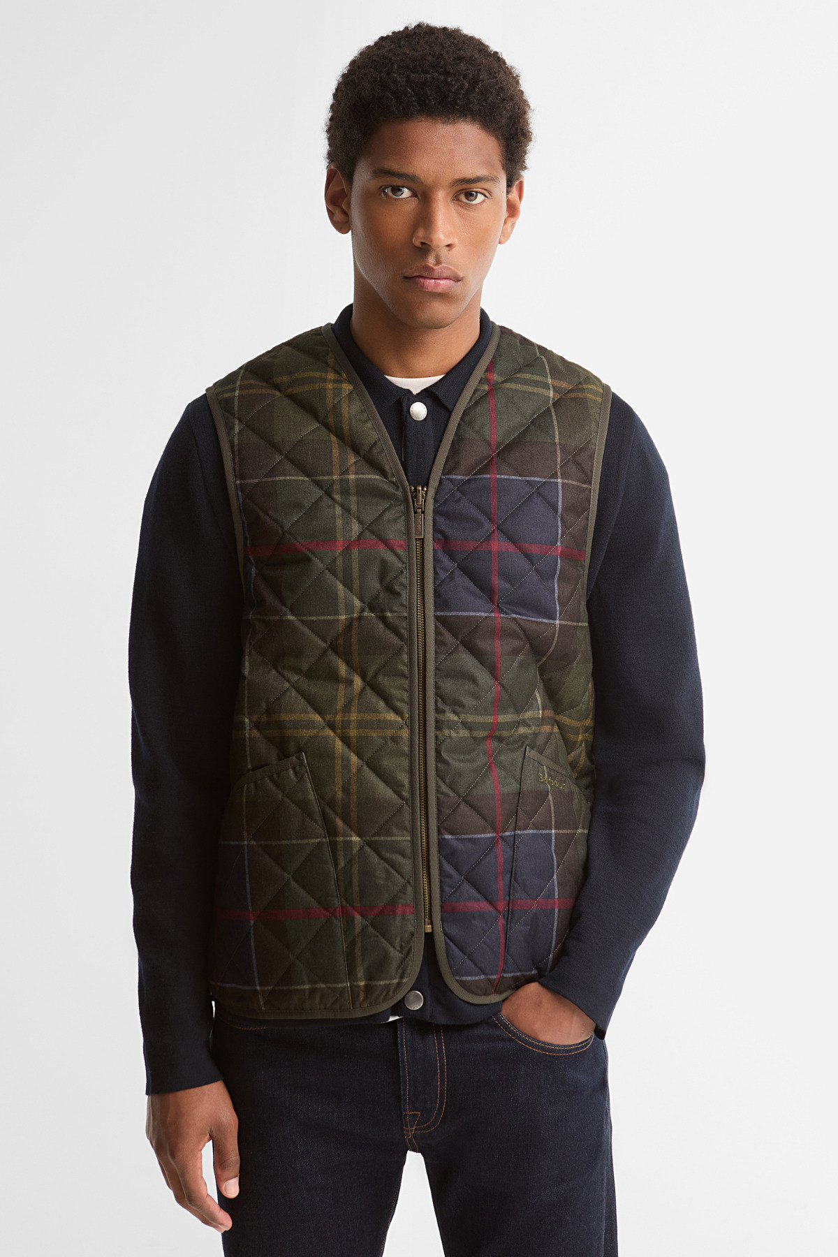 Barbour Icons Tartan Kapitone İç Yelek TN14 Classic Tartan