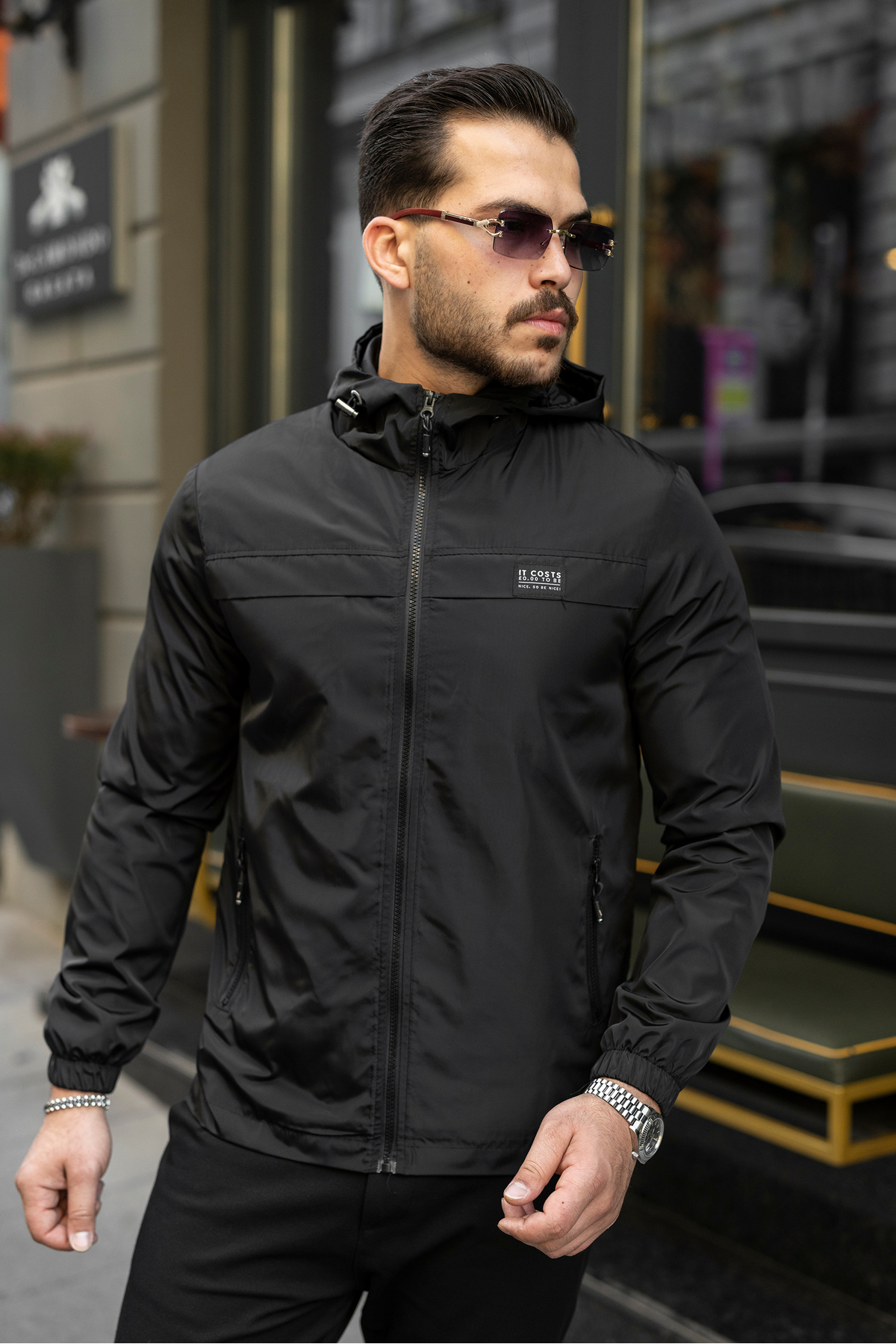 S&M CLOTHİNG YENİ SEZON ARMALI SU VE RÜZGAR GEÇİRMEZ ERKEK YAĞMURLUK MEVSİMLİK CEKET