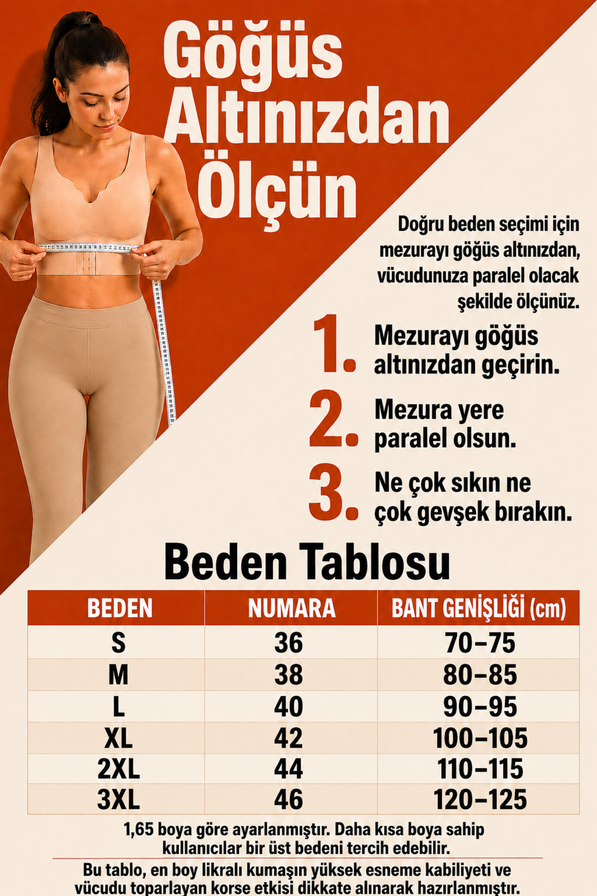 Aznime Kadın Dik Duruş Destekli Toparlayıcı Büstiyer görsel 8