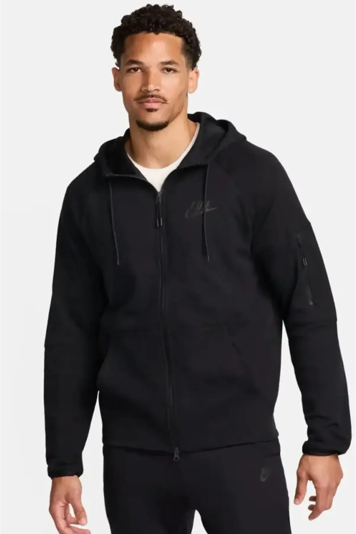 سویشرت ورزشی مشکی مردانه Tech Fleece نایکی سویشرت اسپرت Nike