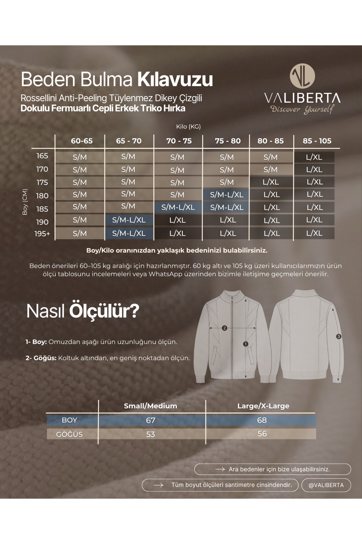 Valiberta Rossellini Anti-Peeling Tüylenmez Dikey Çizgili Dokulu Fermuarlı Cepli Erkek Triko Hırka - İndigo görsel 7