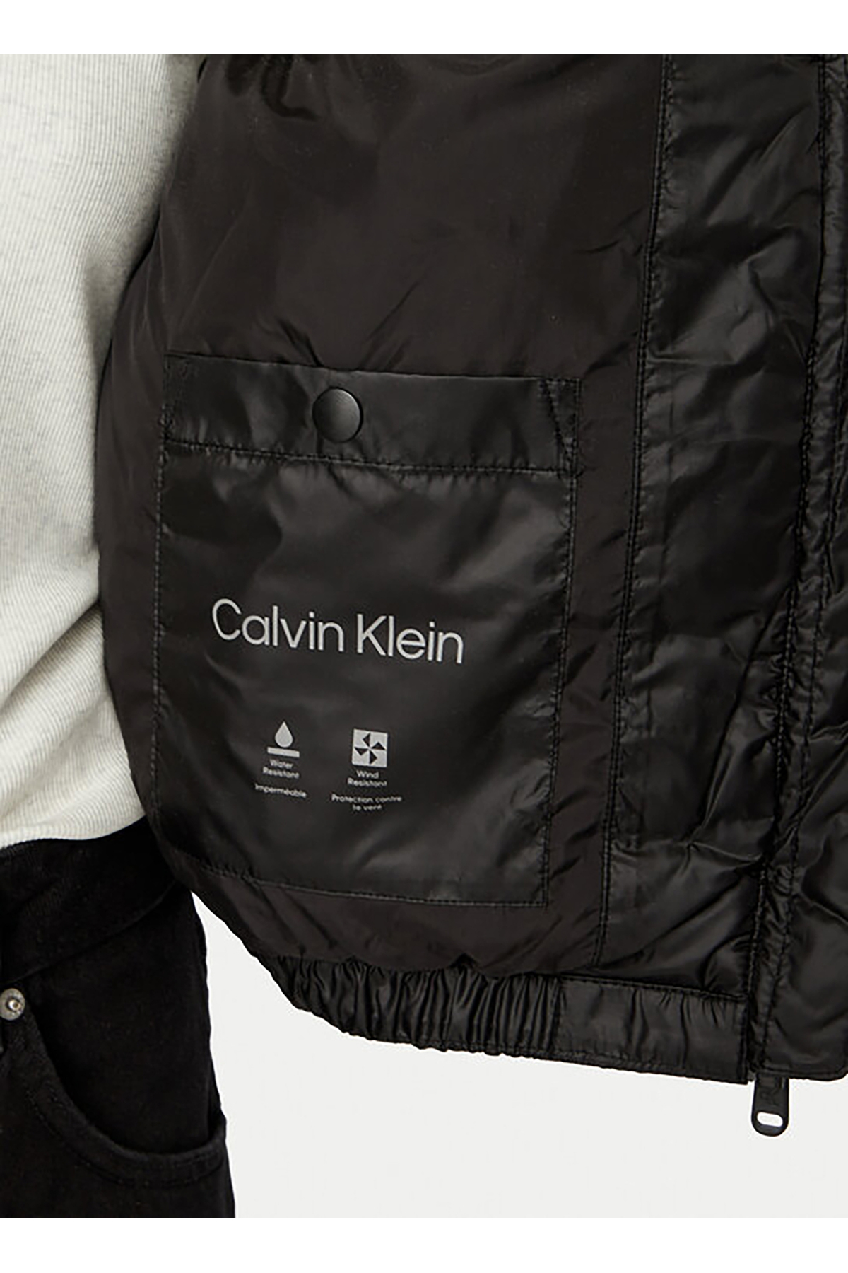 Calvin Klein Jeans Siyah Kadın Mont LV047G507GUB1 görsel 6