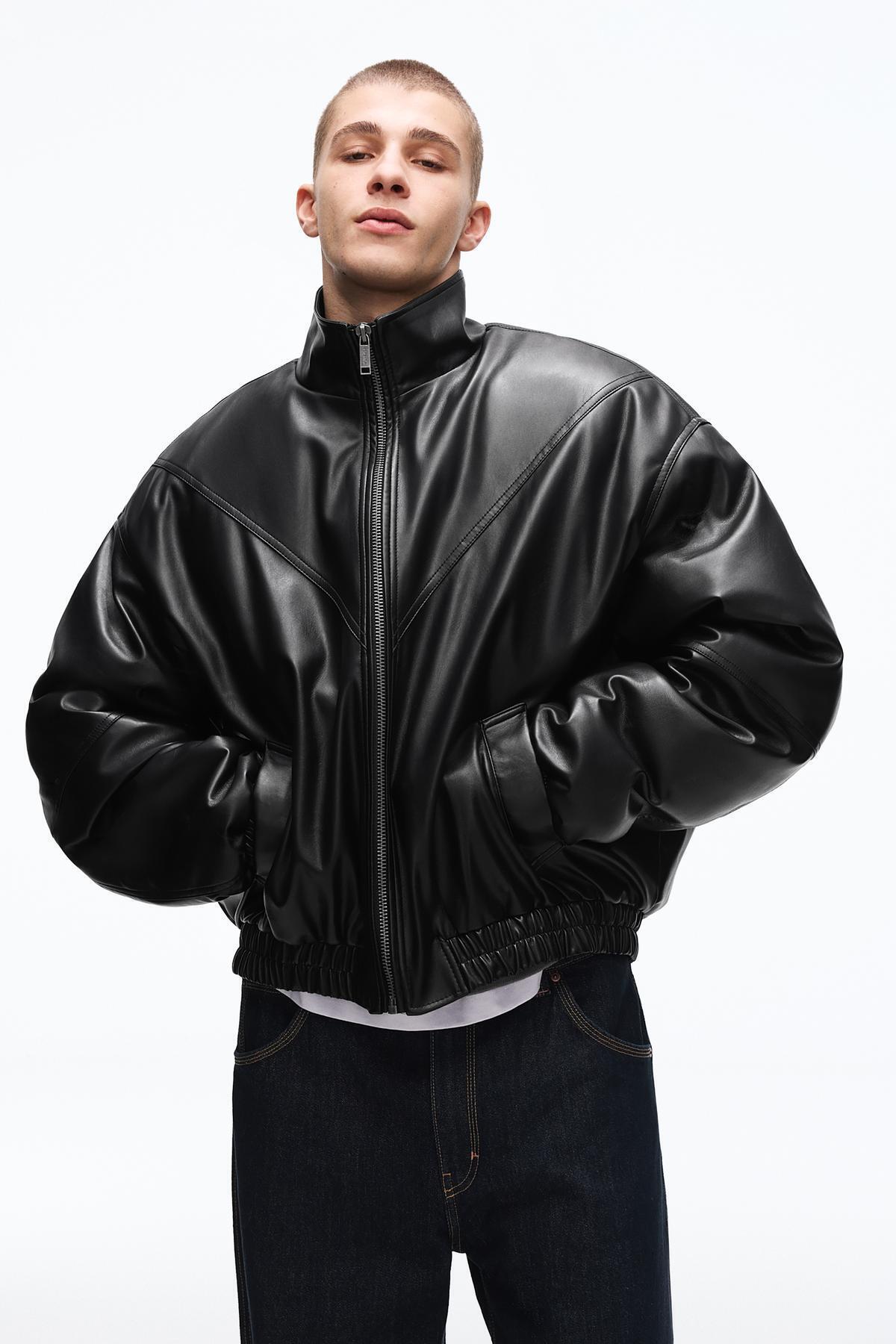 Helen Goods Yeni Sezon Viral BSK Model Erkek Bomber Deri Ceket