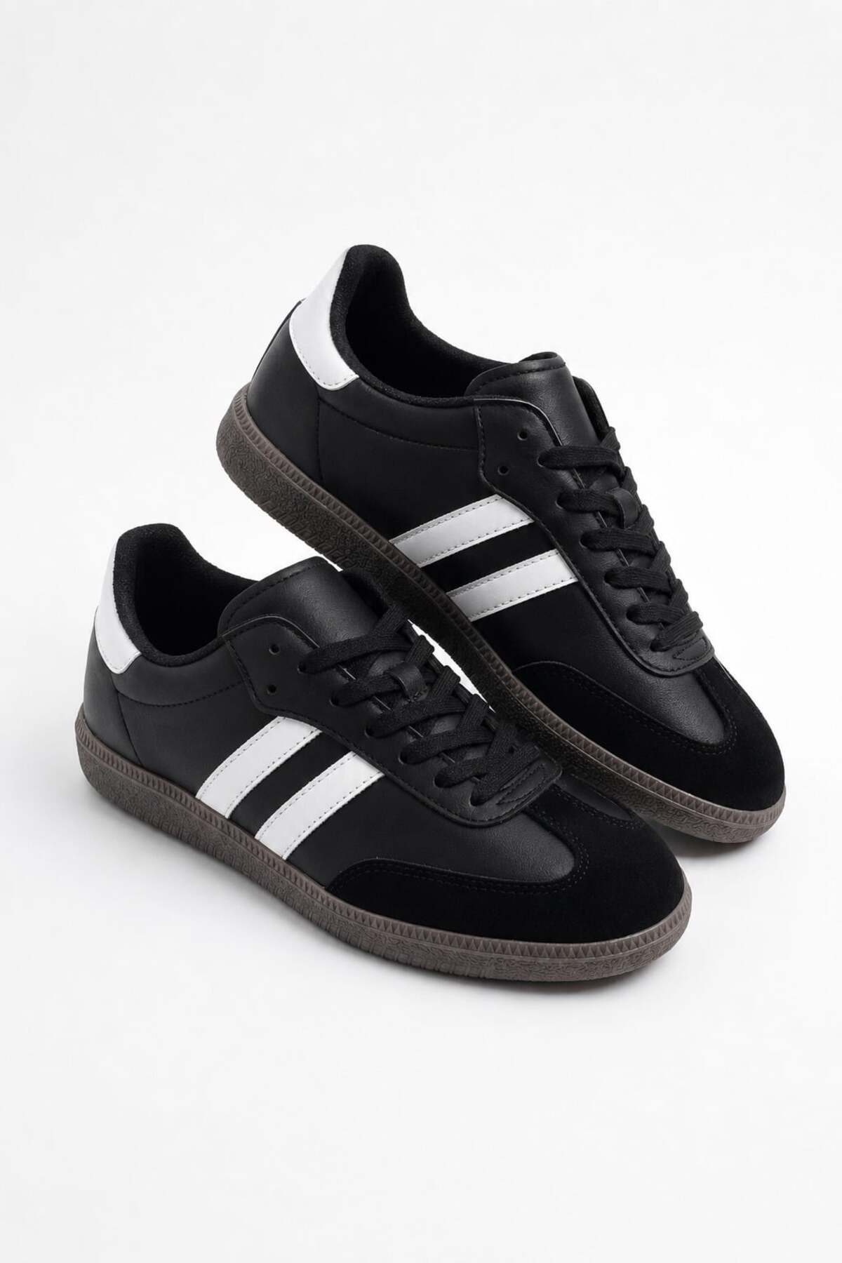 HAKKE Retro Stil Sneaker Kaymaz Taban Süet Burun Spor AYAKKABI
