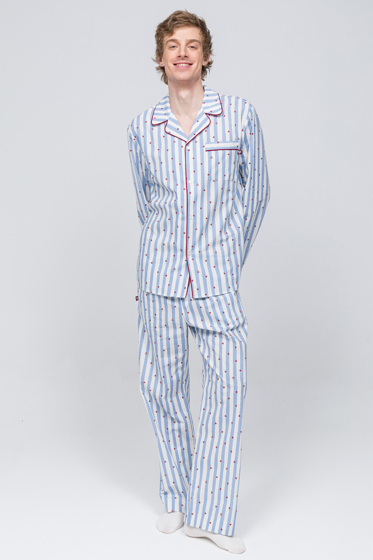 Paul Kenzie Erkek Pamuklu Pijama Altı - Love on Line görsel 3
