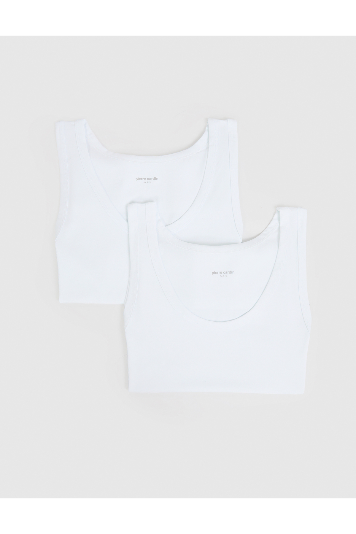 Pierre Cardin Beyaz Modal Karışımlı 2'li Atlet Set 50332542-600