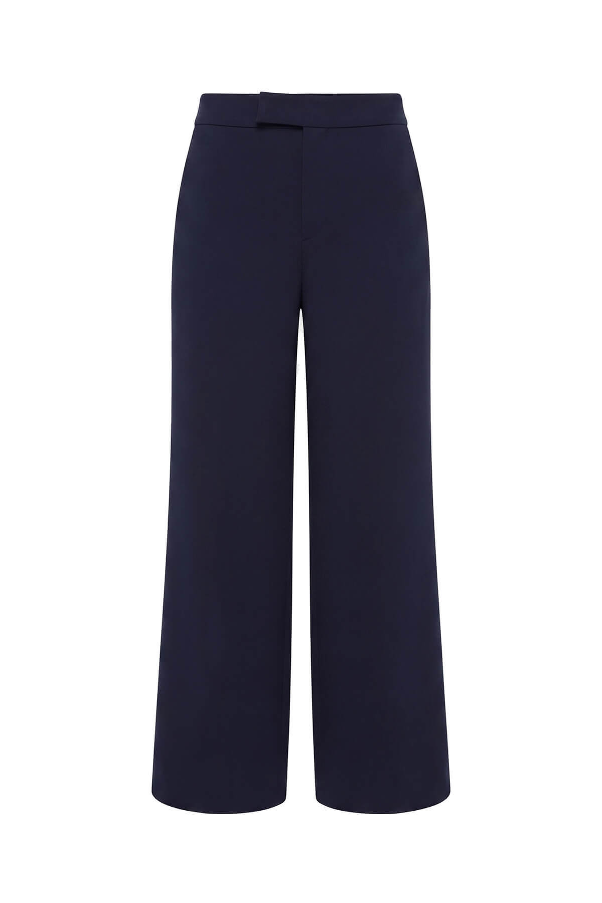 STELLA PULVIS Lacivert Yüksek Bel Culotte Pantolon görsel 2