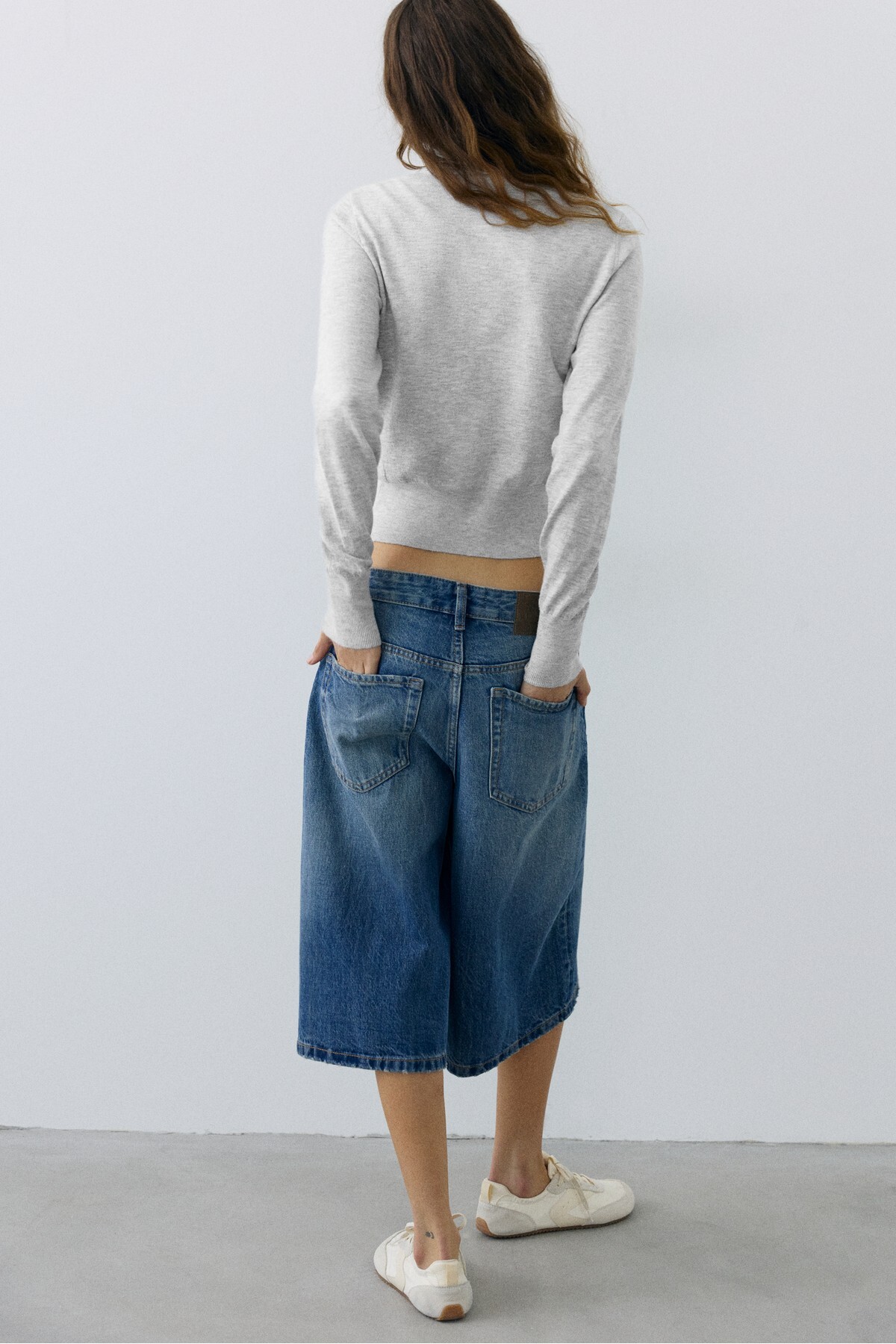 Pull & Bear Dik yaka hırka görsel 5