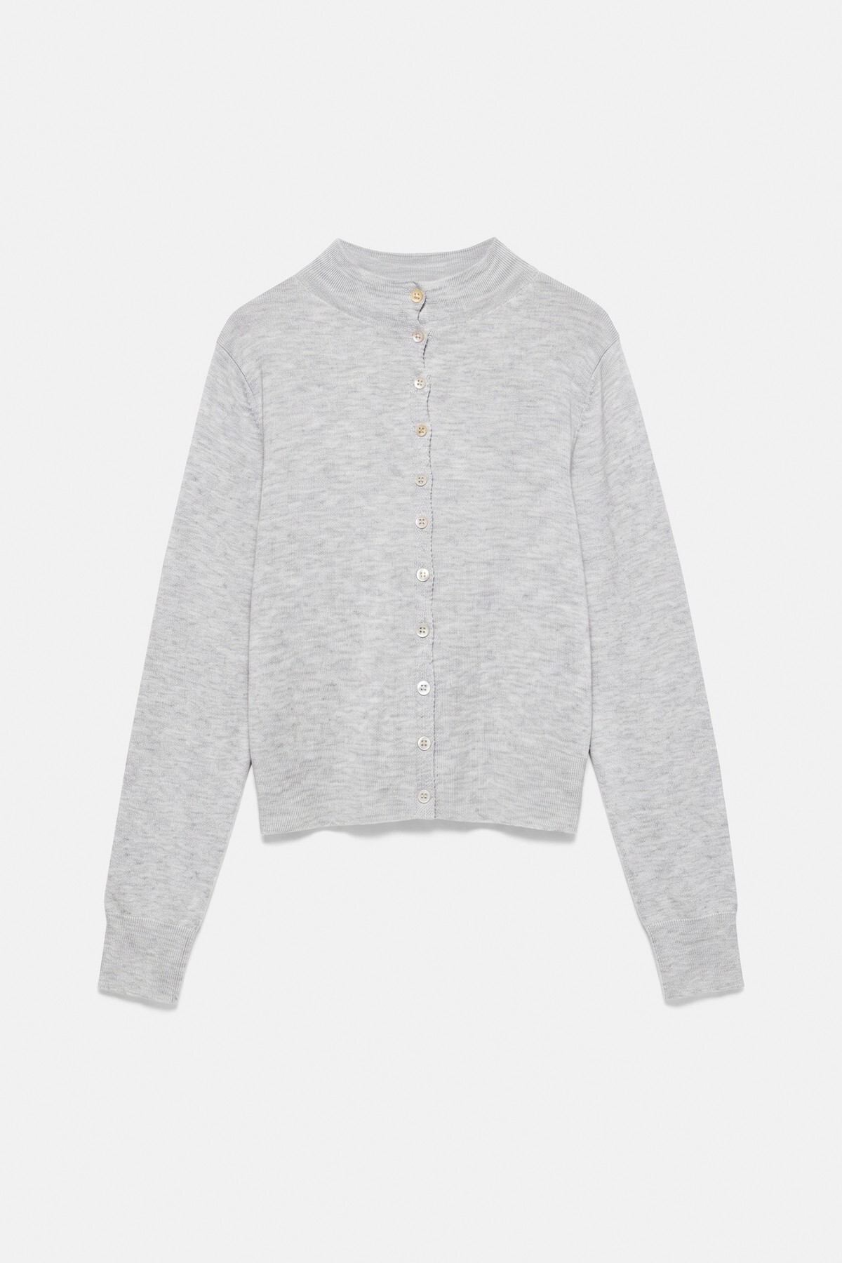 Pull & Bear Dik yaka hırka görsel 7