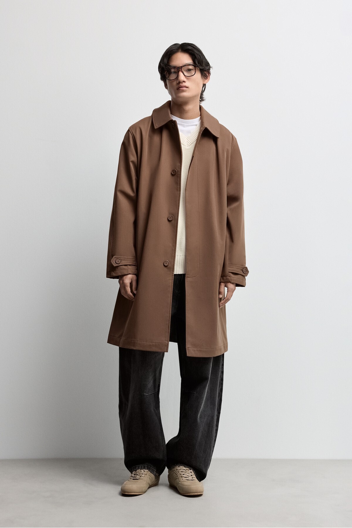 LEFTIES Oversize trençkot görsel 2