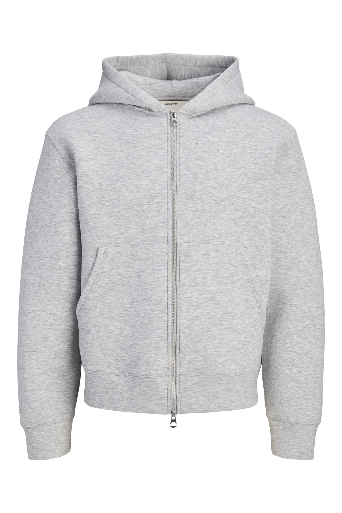سویشرت مردانه خاکستری جک جونز مدل Jcolegacy Sweat Scuba Hood Noos جک اند جونز سویشرت Jack & Jones