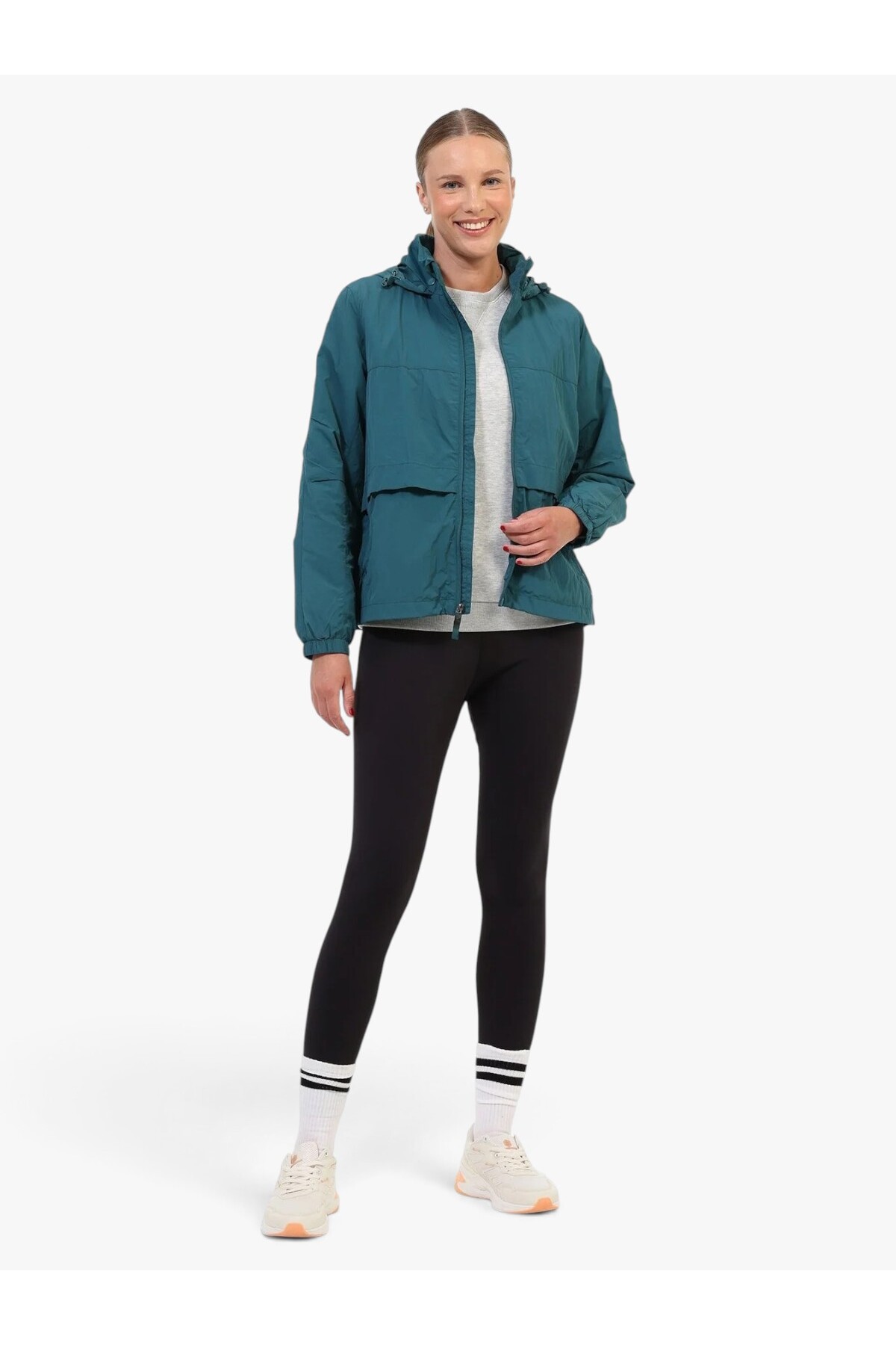 lumberjack 6W WL FOLDOWN 6PR Kadın Yeşil Yağmurluk - 102697021 görsel 4