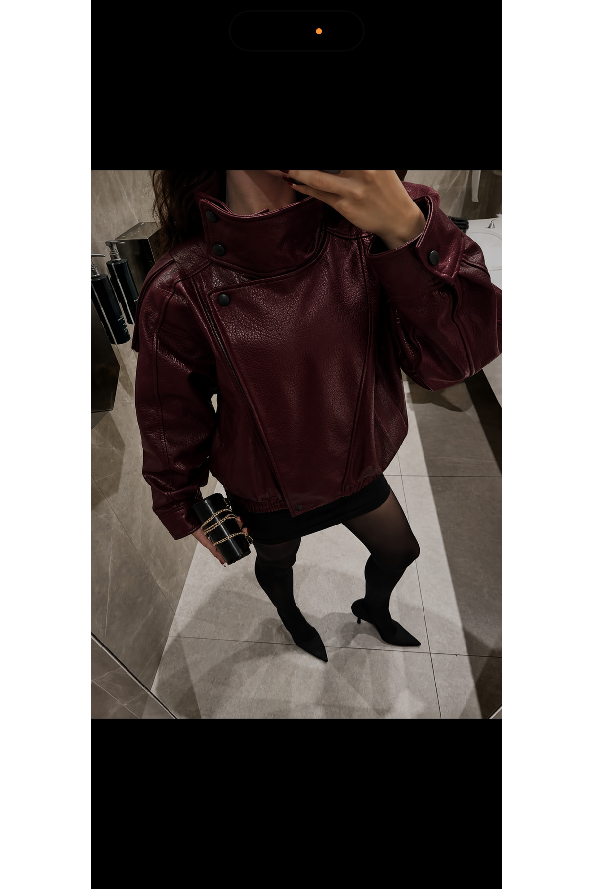 derrymore Ultra Soft Zr Dikyaka Kadın Deri Ceket görsel 2