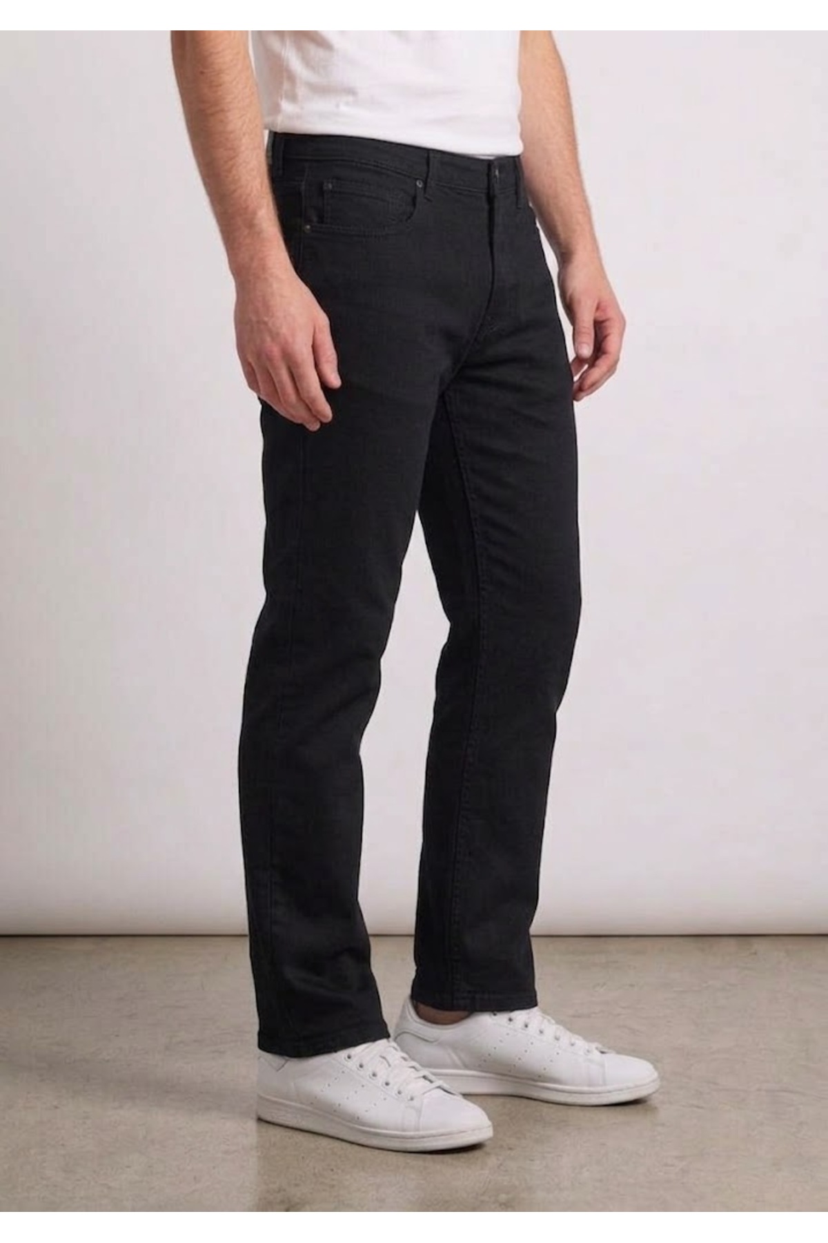 ElitWear Erkek Regular Kalıp Likralı Pamuklu Premium Kroseç Jean Pantolon görsel 3