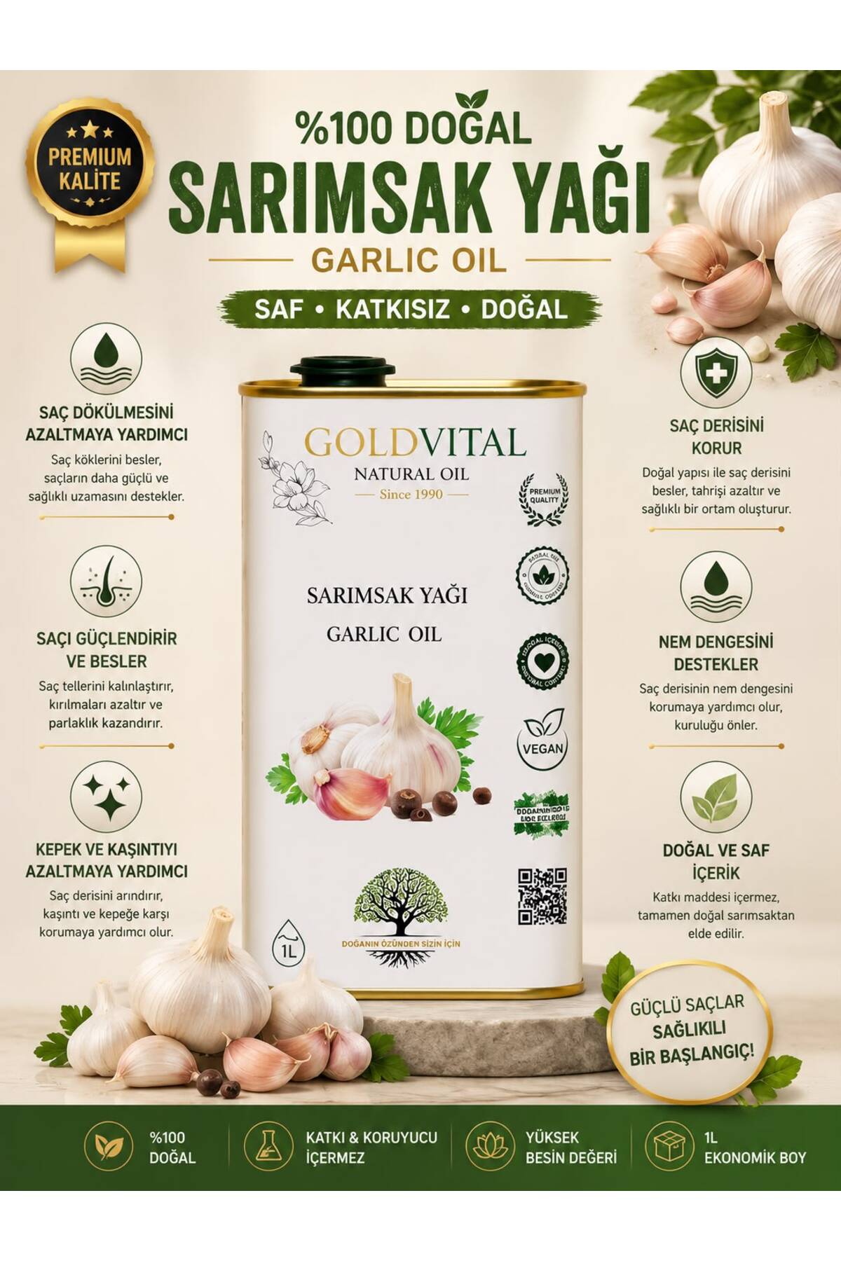 SARIMSAK YAĞI 1 LT — 561