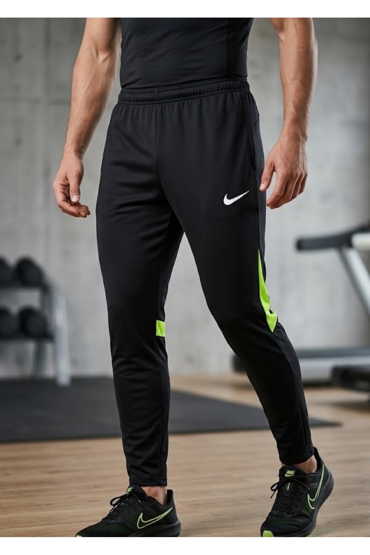 شلوار گرمکنمردانهNikeرنگارنگ