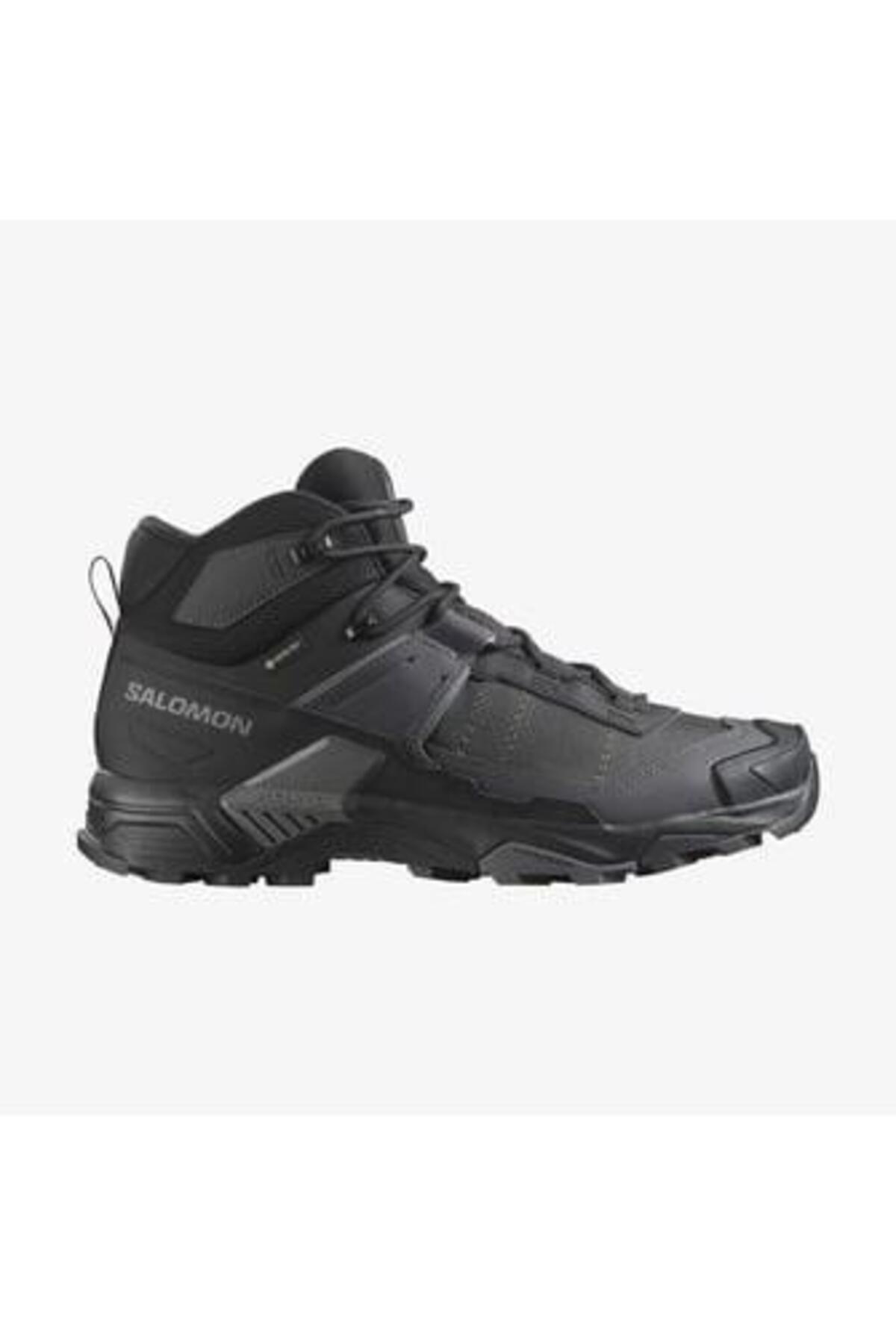 چکمه کوهنوردی مردانه مخصوص فضای باز X Ultra 5 Mid GTX Gore-Tex® مشکی سالومون کفش بیرونی Salomon