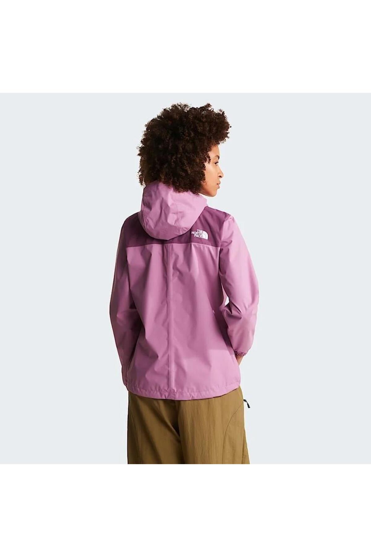 THE NORTH FACE ANTORA RAIN Kadın Yağmurluk Ceket NF0A8BKDK221 Çok Renkli-M görsel 5