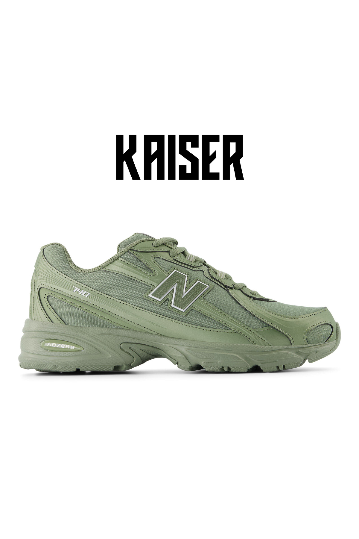 کفش ورزشی سبز یونیسکس مدل 740 لایف‌استایل نیو بالانس کفش اسنیکر New Balance