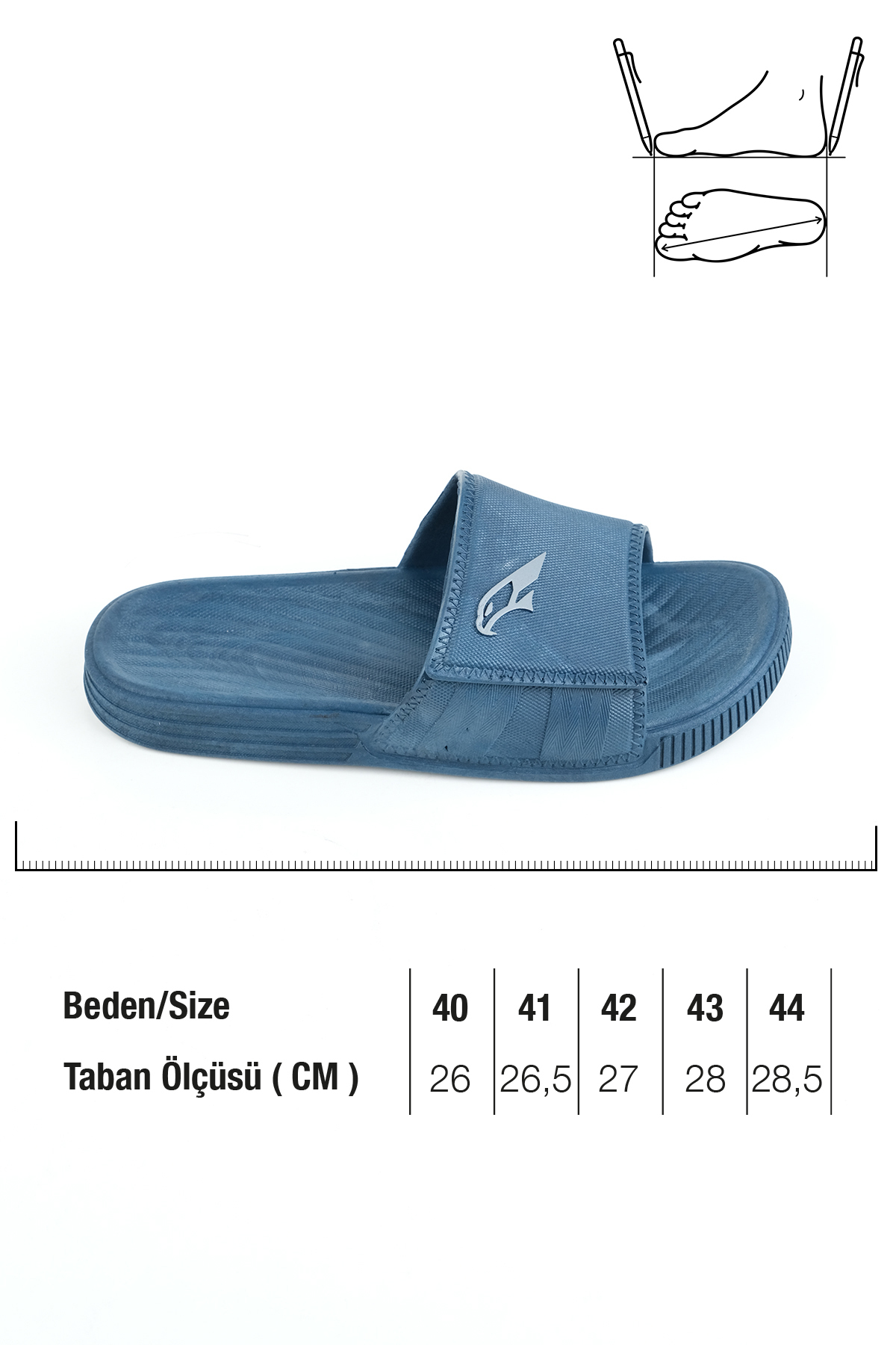 GEZER Yazlık Erkek Kaydırmaz Taban Terlik görsel 3