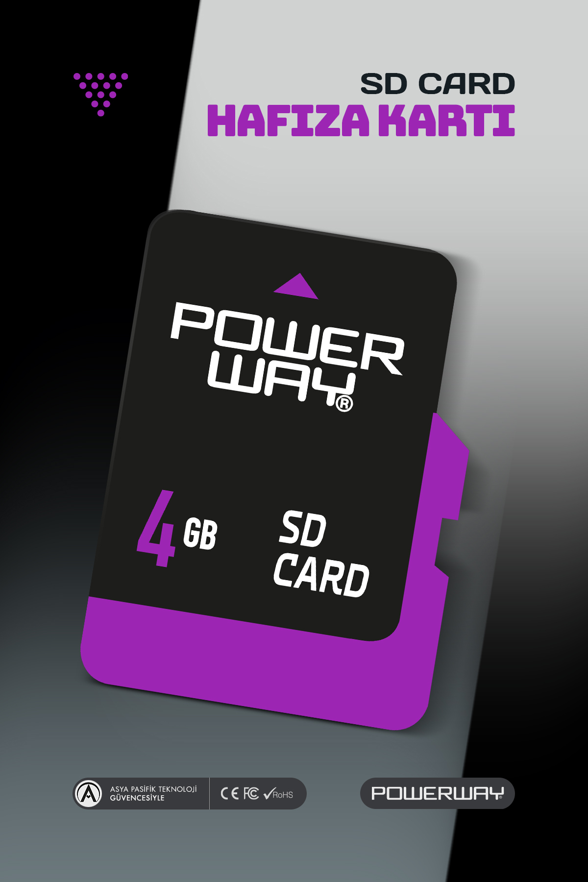 Powerway 4 GB Hafıza Kartı Adaptör Dahil - Fiyatı