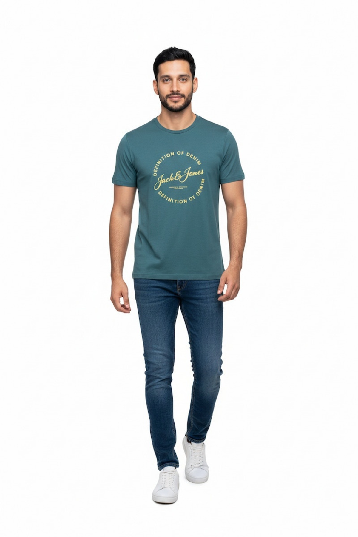 تی شرت مردانه جی جی گریسون مدل Ss یقه گرد کد ۱۲۲۸۸۳۷۷ جک اند جونز تی شرت Jack & Jones