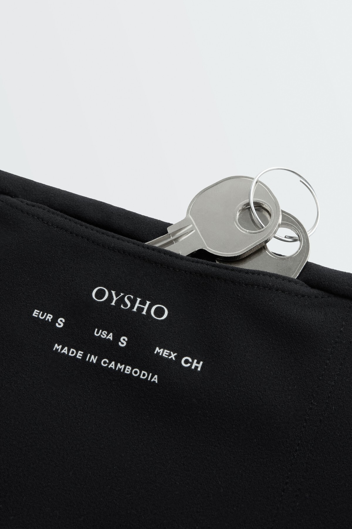 Oysho Yüksek belli 40 cm kapri Comfortlux tayt görsel 8
