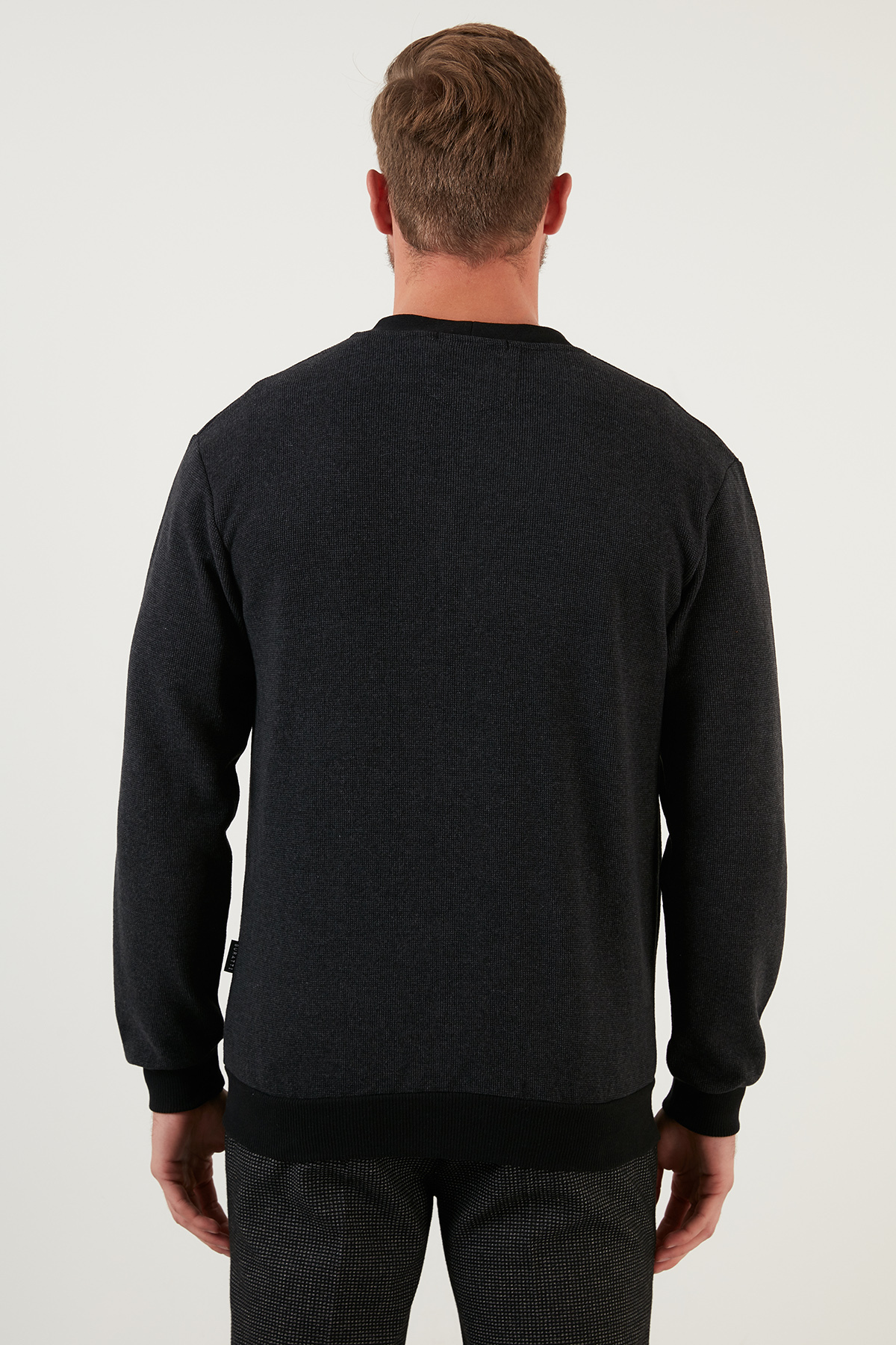 Buratti Pamuklu Regular Fit Düğmeli V Yaka Hırka Erkek HIRKA 456205 görsel 5