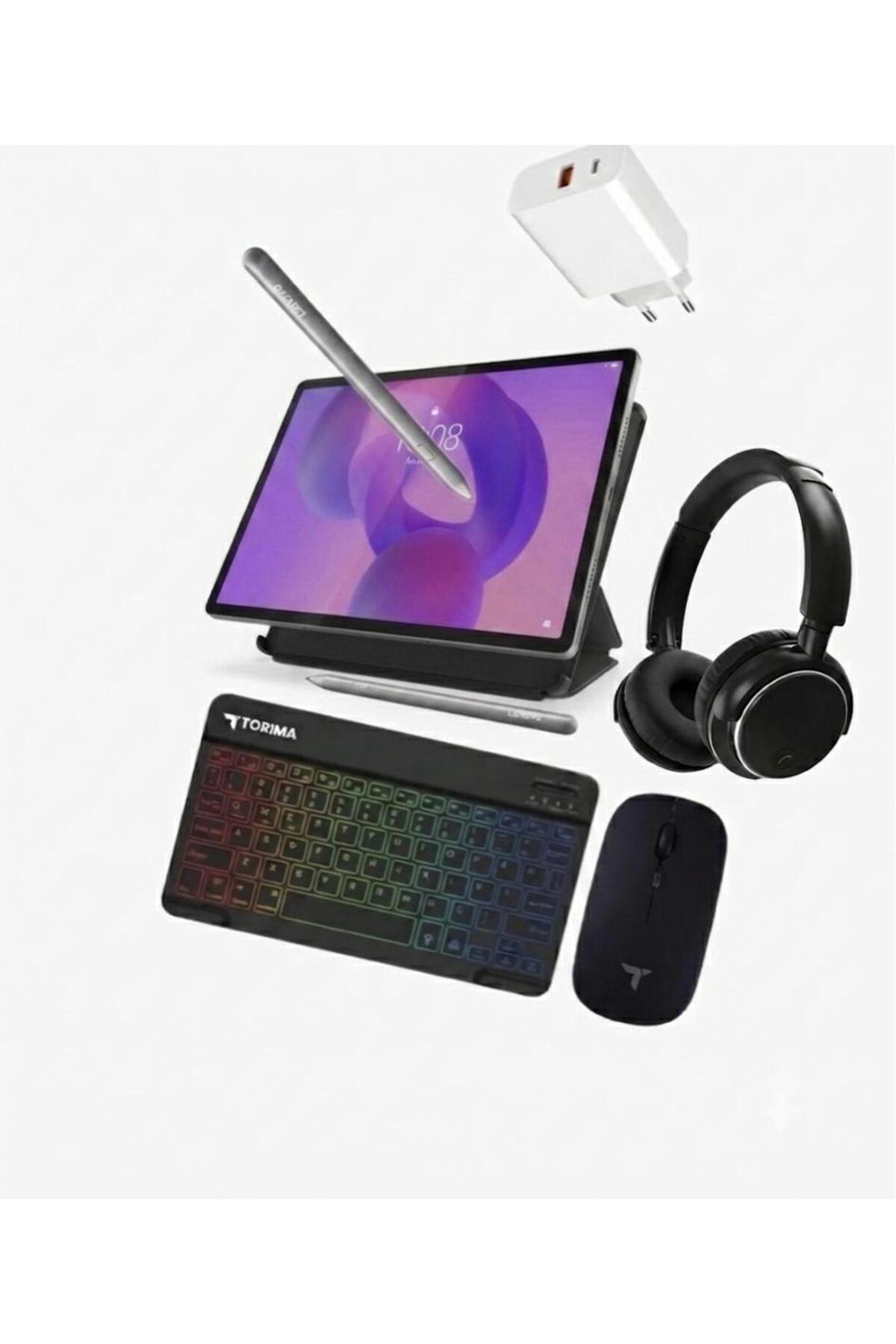 LENOVO Idea Tab Pro 8 GB 256 GB 12.7 3k 400NITS 144Hz Jbl Hoparlörlü Tablet+Kılıf+Kalem+BAŞLIK+Klavye Mouse+KULAKLIK