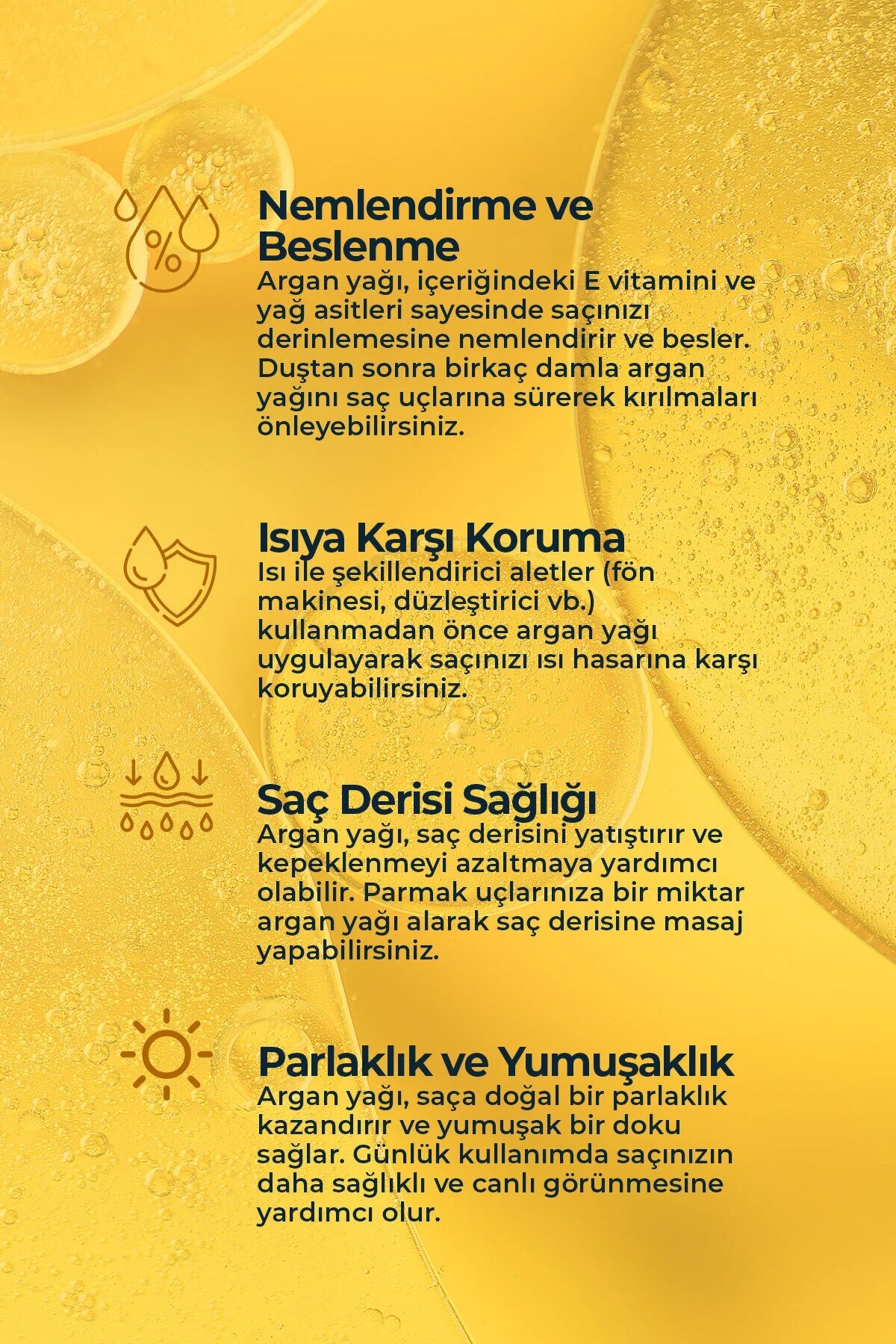 ARGAN SAÇ BAKIM YAĞI — ARGANESRA — تصویر 7 از 7